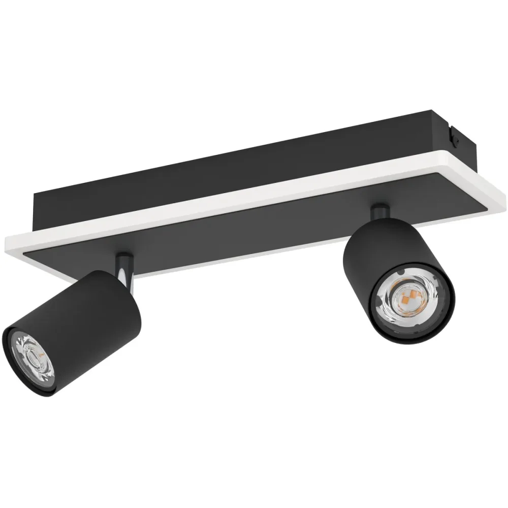 Spot Rimbocchi 1 schwarz 1500 lm B 10 cm