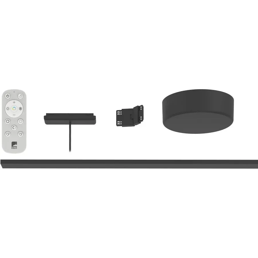 Schienen-Set Tplus schwarz B 3 T 95 cm
