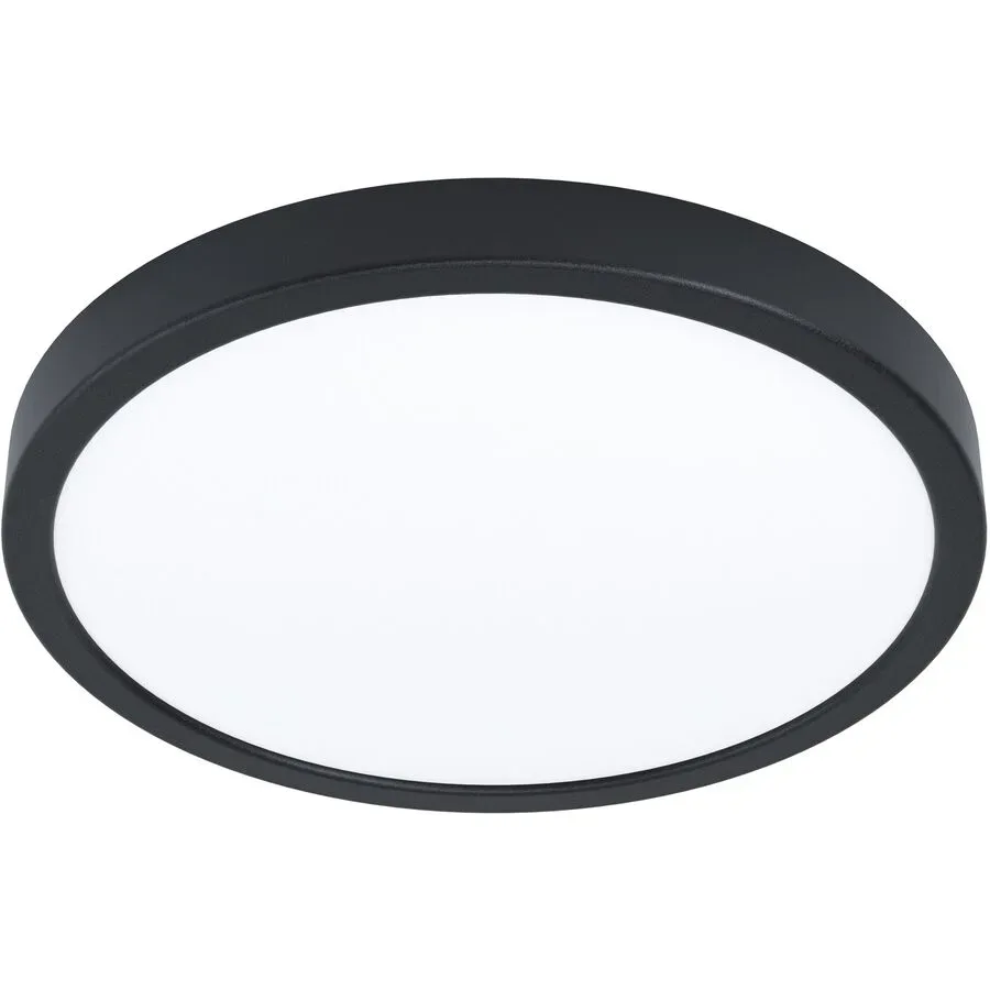 Deckenlampe Fueva 6-Z schwarz 2850 lm Dimmbar B 38.9 cm