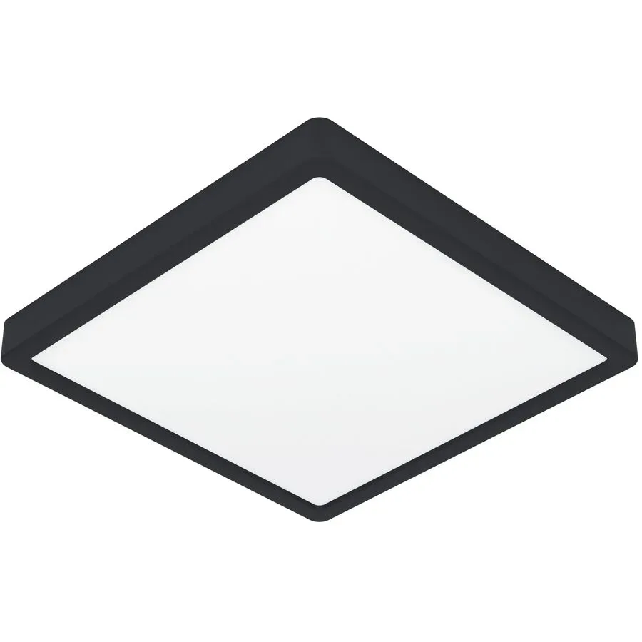 Deckenlampe Fueva 6-Z schwarz 2700 lm B 390 cm