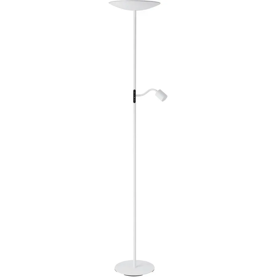Stehlampe Conivarino weiss Dimmbar H 170 cm