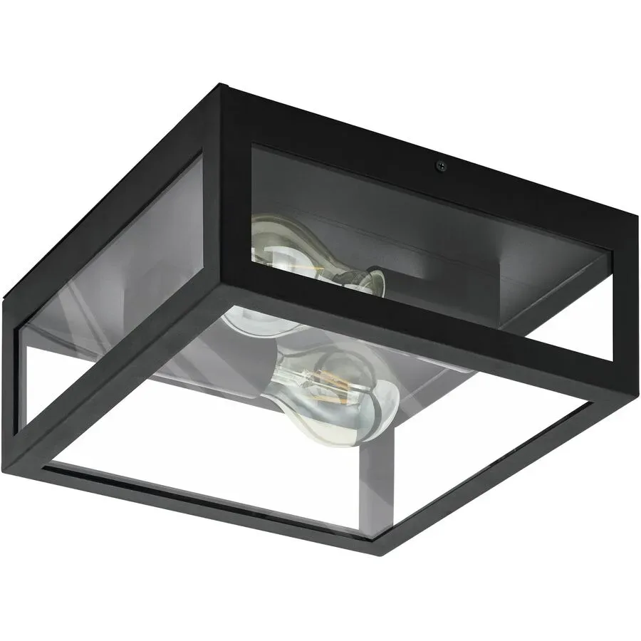 Deckenlampe Amezola schwarz B 13 cm