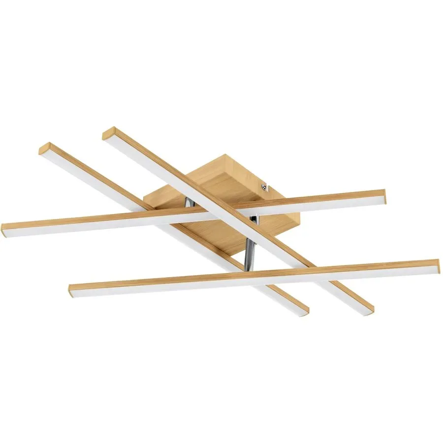 Deckenlampe Lasana 4 hellbraun 2500 lm B 510 cm
