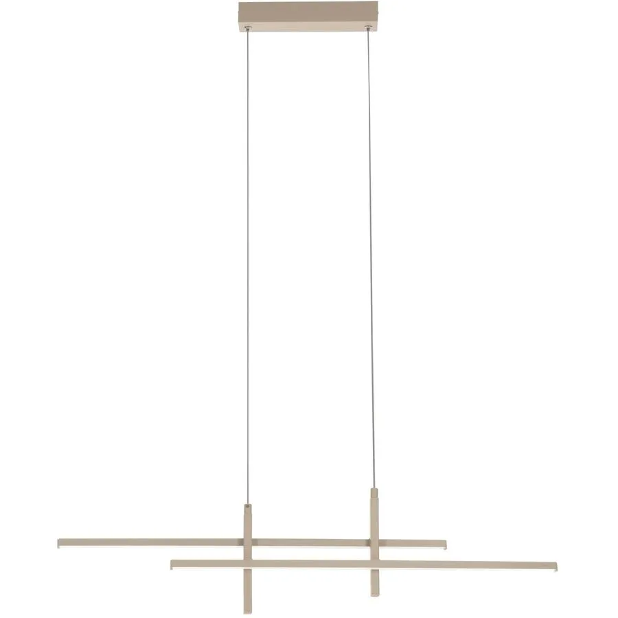 Pendellampe Trepiliano sandfarben 2500 lm B 70 cm