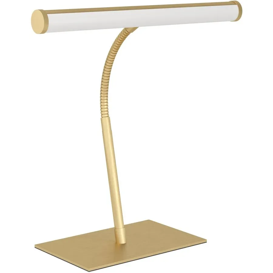 Tischlampe Riccione messing-gebürstet H 39.5 cm 500 lm