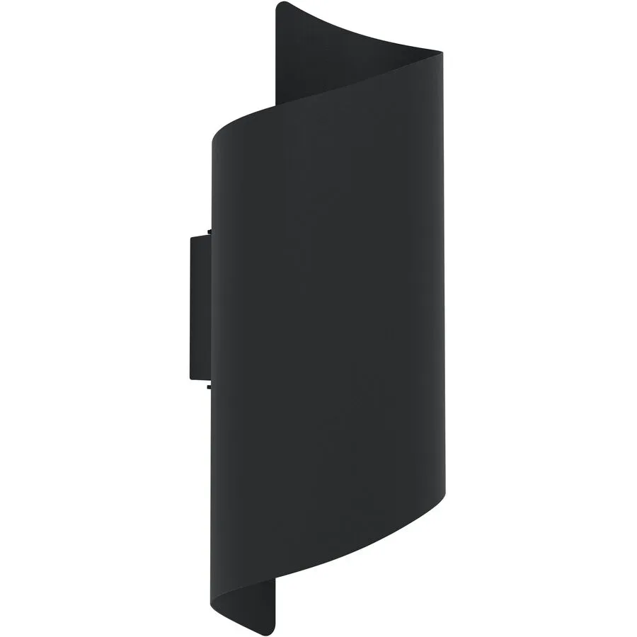 Wandlampe aussen Montarello schwarz B 7.5 cm IP44