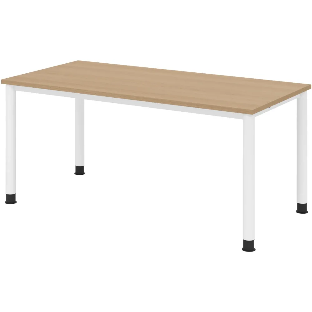 Schreibtisch Office Eiche manuelle Höhenverstellung 160 x 80 cm