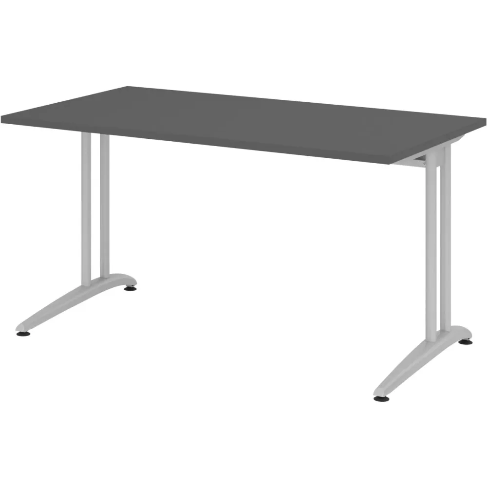 Schreibtisch Office Graphit 140 x 80 cm