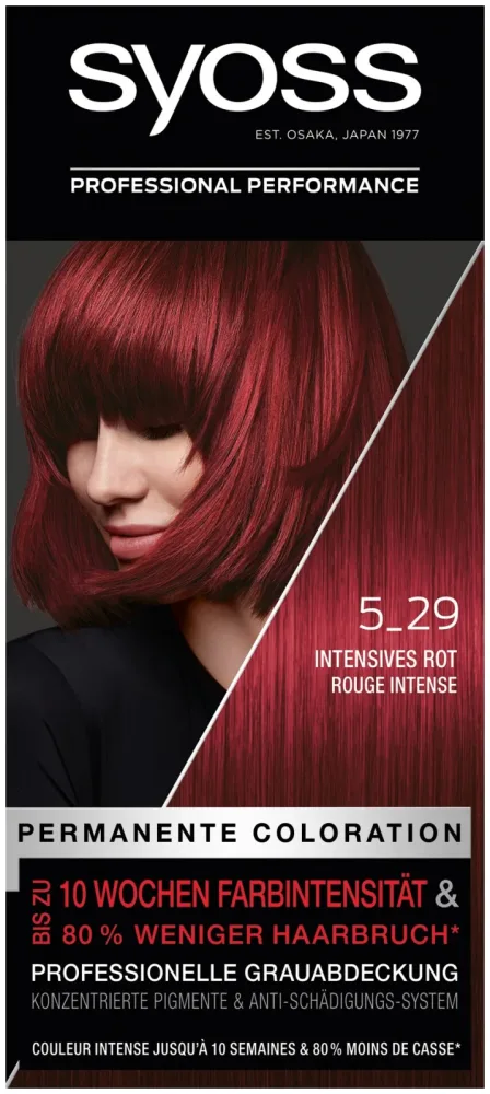 Syoss Coloration 5_29 Intensives Rot 115 ml