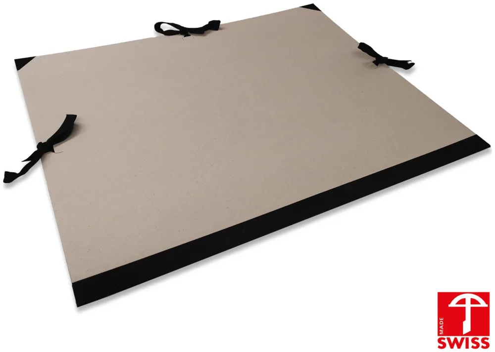 NEUTRAL Zeichenmappe Karton 665051 32x48cm grau