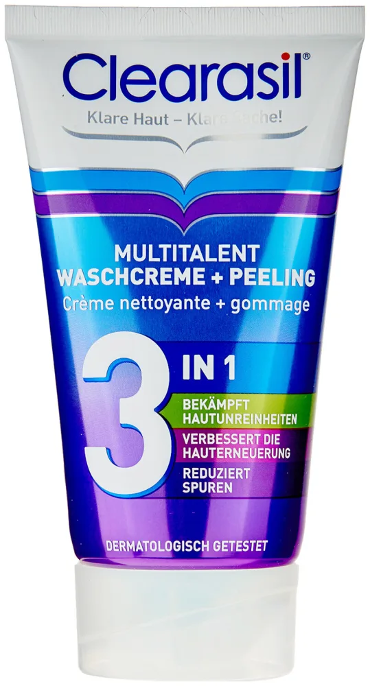 Clearasil Waschcrème & Peeling 3in1