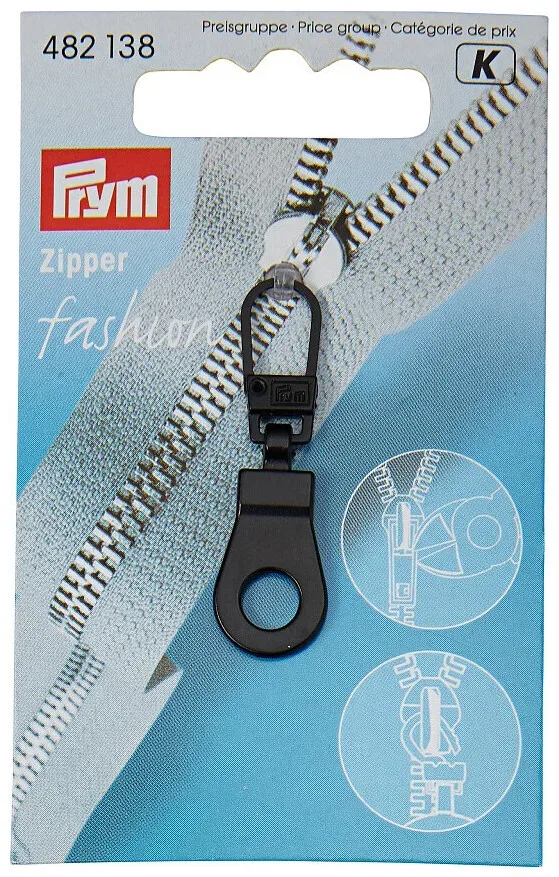 Prym Fashion-Zipper Öse schwarz 1 Stk.