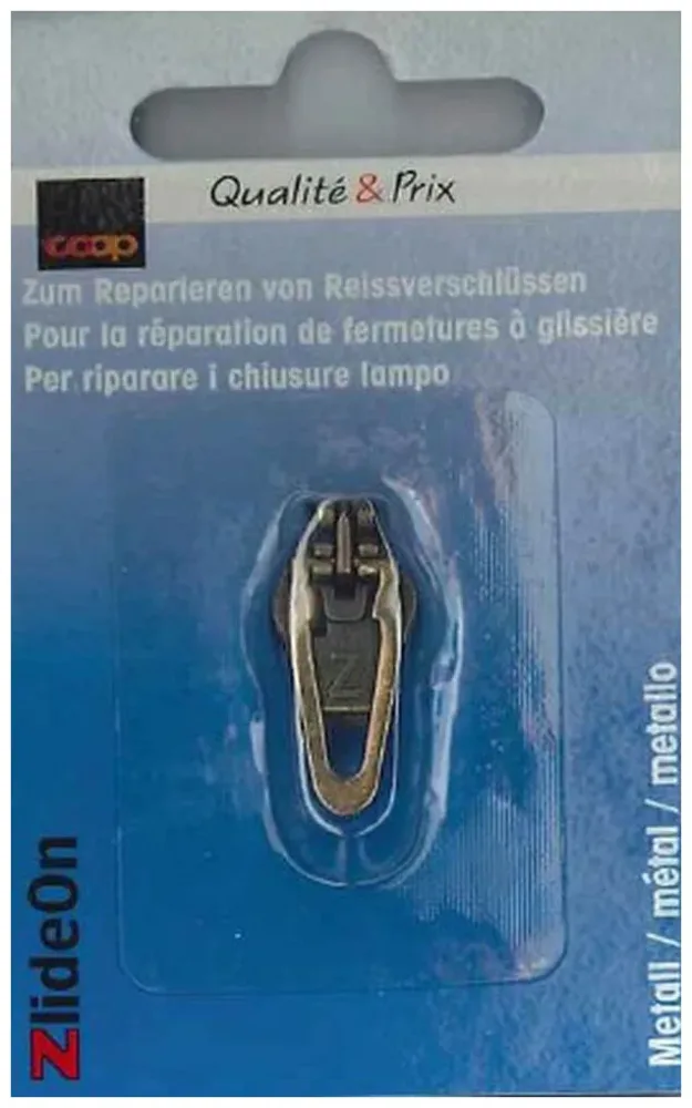 Coop ZlideOn Reissverschlussschieber Metall 1 Stk.
