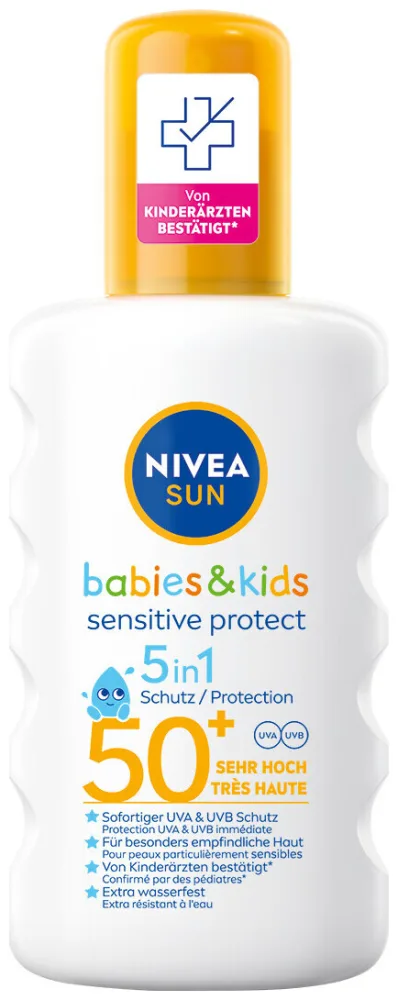 Nivea Babies & Kids Sensitive Protect Sonnenspray LSF 50+