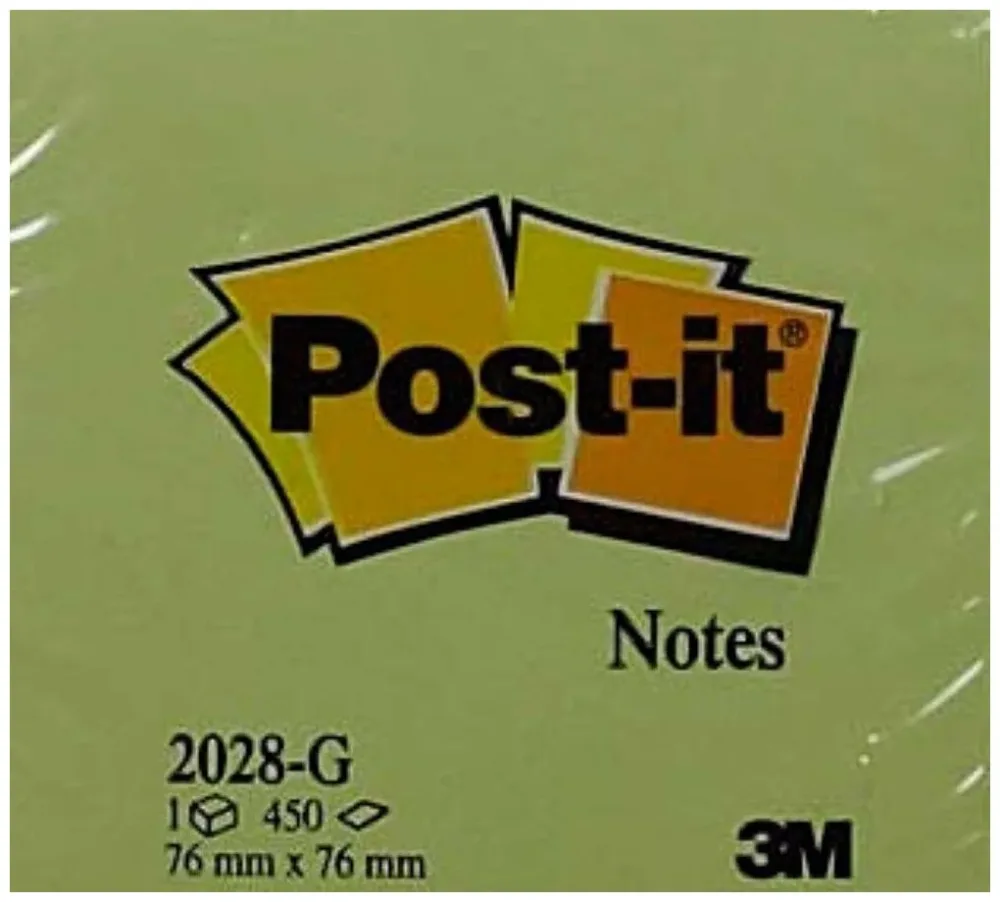 Post-It Würfel grün 76x76mm 450 Blätter