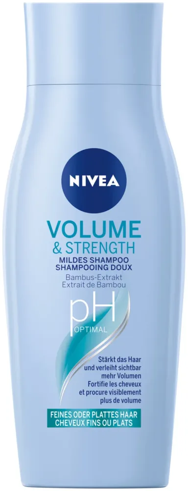 Nivea Volume Wonder Kräftigendes Shampoo Bambus Extrakt Travel Size