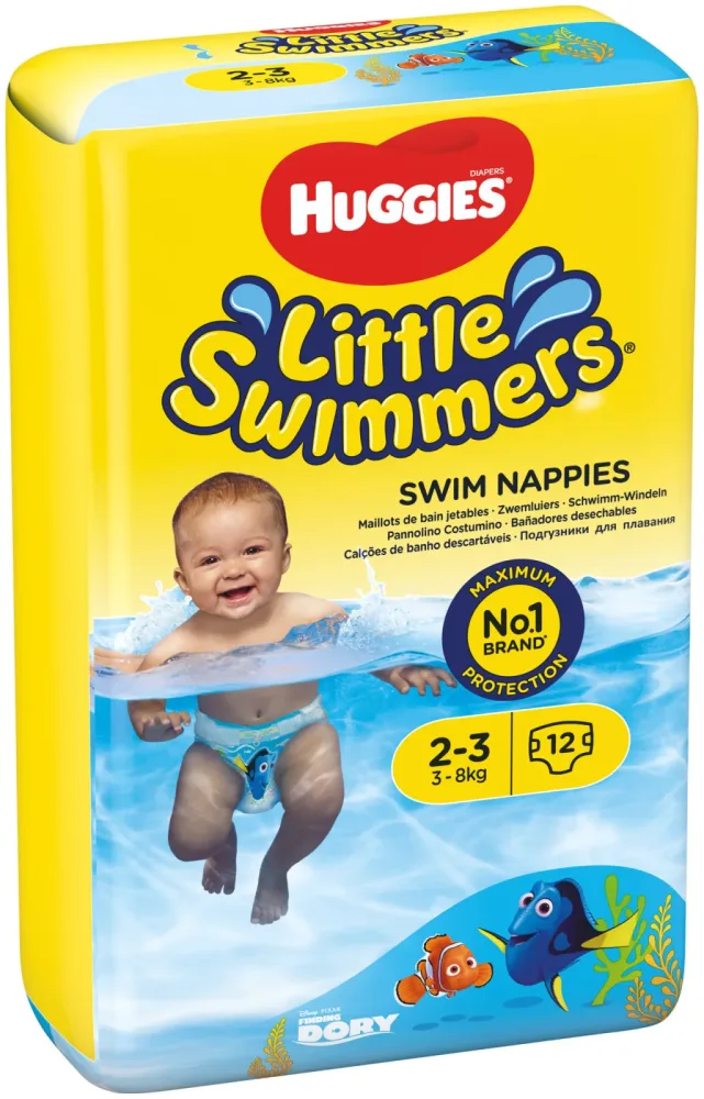 Huggies Little Swimmers Schwimmwindeln 2-3 3-8kg 12 Stück