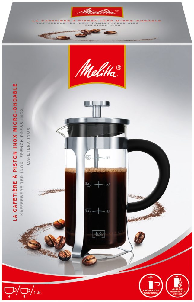 Melitta Kaffeebereiter Inox 1000 ml / 6 - 8 Tassen