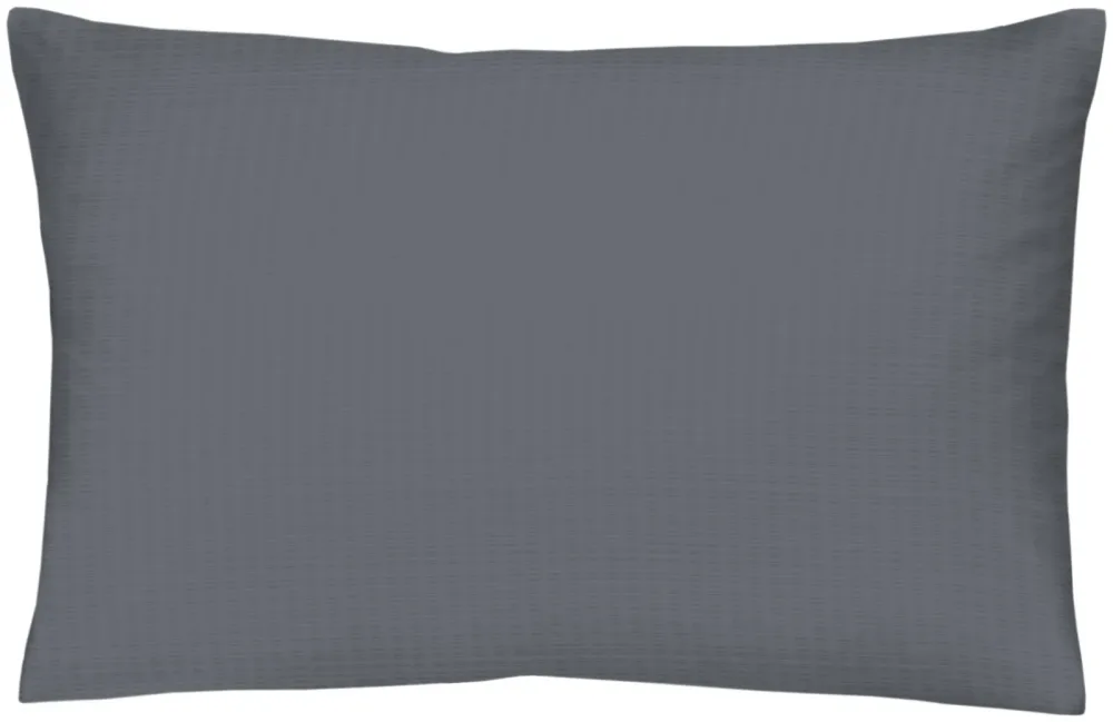 Home Fashion Kopfkissenbezug anthrazit 65x100 cm
