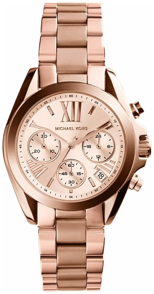 Michael Kors Uhr Mini Bradshaw roségoldfarben