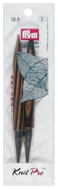 Prym 1530 Nadelspitzen lang 10.00 mm, 12.8 cm, Birkenholz