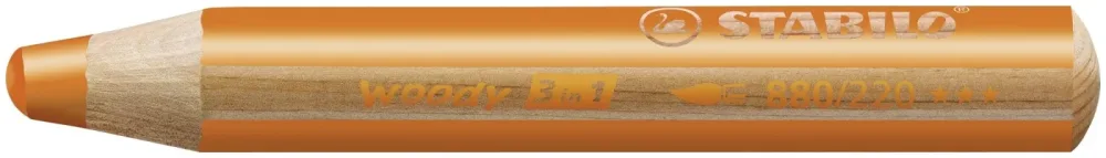 Stabilo Malstift woody 3 in gelborange
