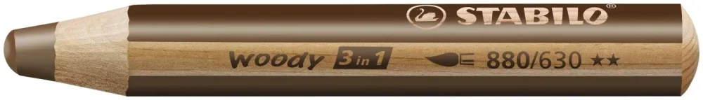 Stabilo Malstift woody 3 in braun