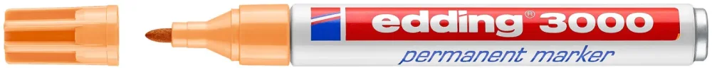 EDDING Permanent Marker 3000 1,5-3mm 3000-16 hellorange