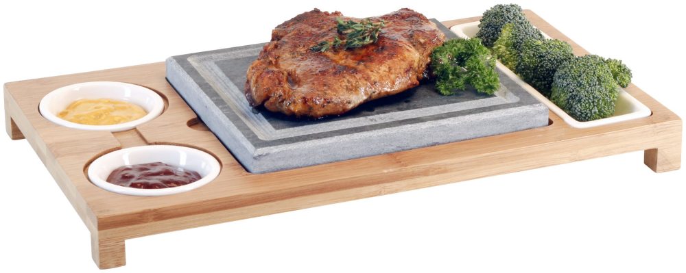 Nouvel Hot Stone Set 35x20cm 5-tlg