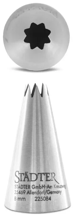 Städter Fine Line Sterntülle 8 mm groß