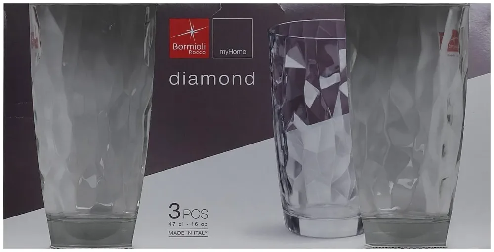 Diamond Aperobecher 47cl 3 Stück