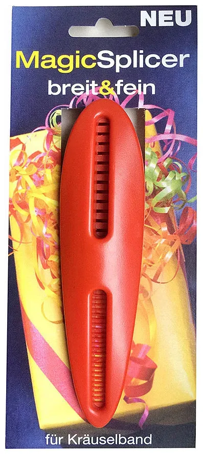 Geschenkband Splicer für Kräuselband