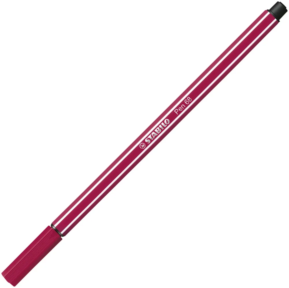 Stabilo Fasermaler Pen 68 dunkelrot
