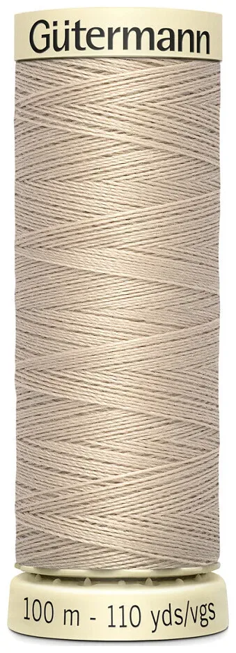 Gütermann Nähfaden Allesnäher 100 m beige 0722