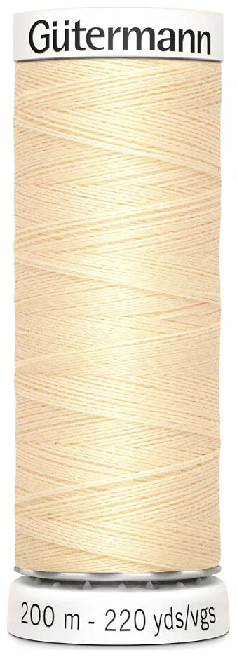 Gütermann Nähfaden Allesnäher 200 m beige 0610