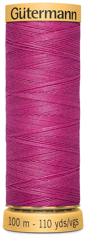 Gütermann Nähfaden Baumwolle 100 m rosa 2955