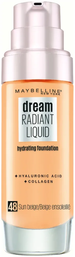 Maybelline NY Dream Radiant Liquid Make-Up 48 Sun Beige