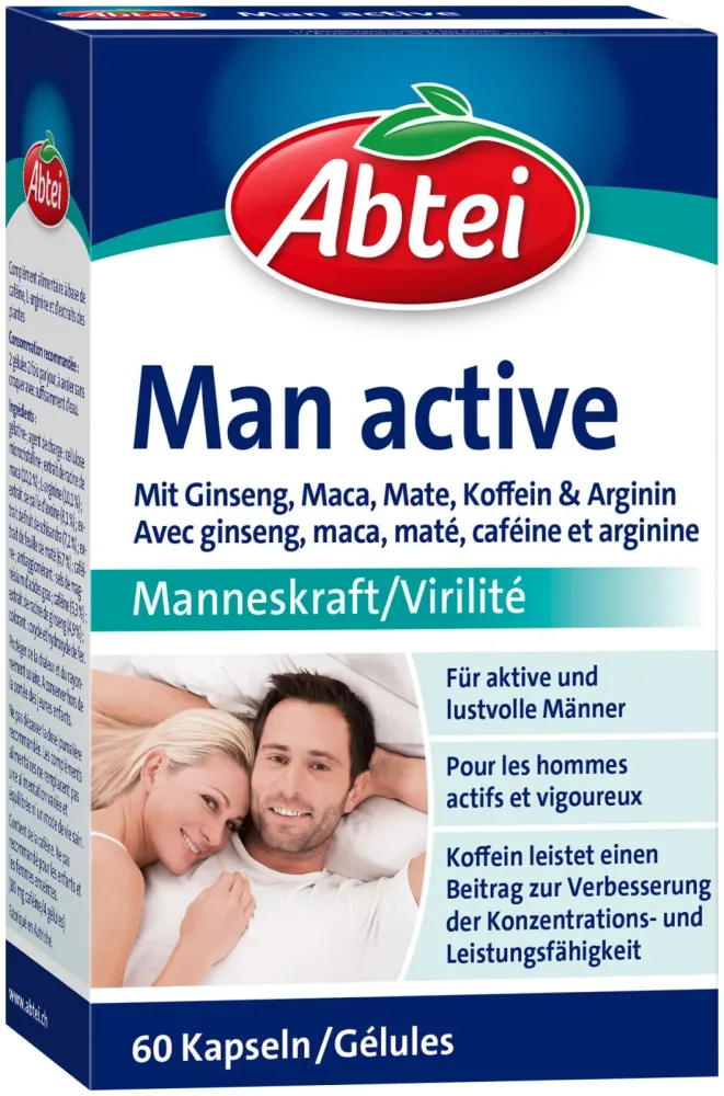 Abtei Man active 60 Kapseln