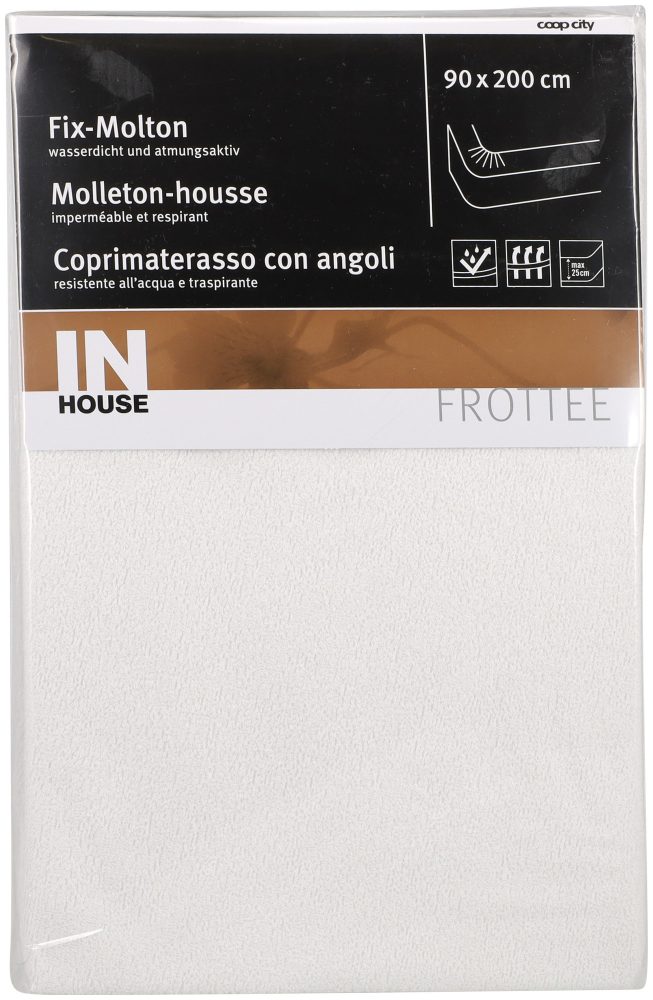 Inhouse Molton Frottee90x200cm