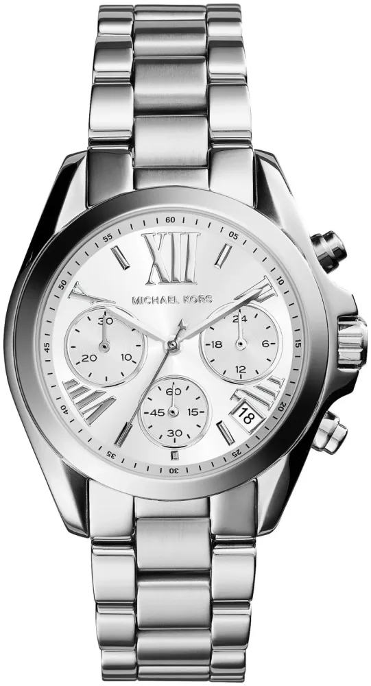 Michael Kors Uhr Mini Bradshaw silberfarben