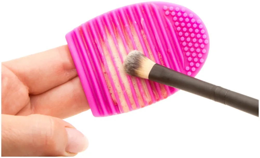 well Wel! Brushegg Pinselreiniger rosa