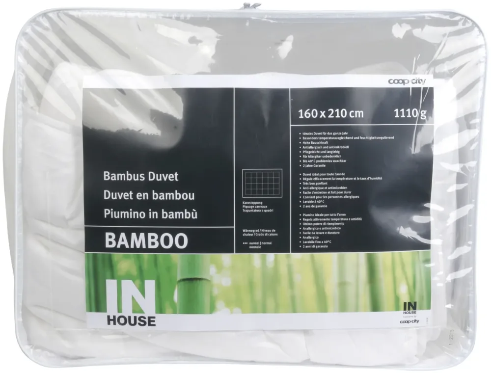 Inhouse Duvet Bamboo 160x210cm