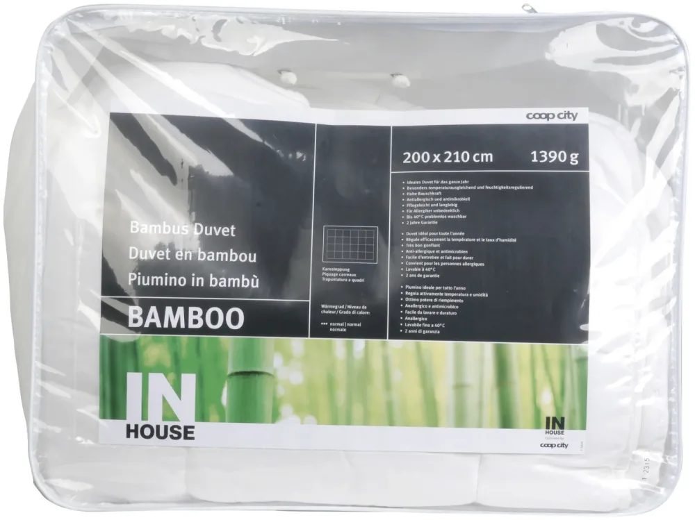 Inhouse Duvet Bamboo 200x210cm