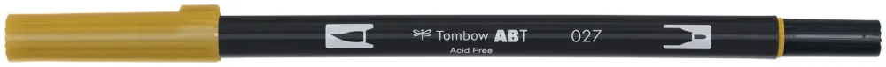 Tombow Brush-Pen dark ochre