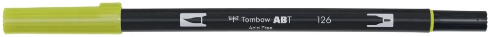 Tombow Brush-Pen light olive