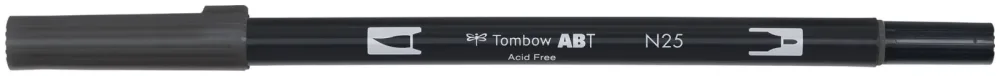 Tombow Brush-Pen lamp black