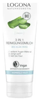Logona Aloe Vera 3in1 Reinigungsmilch 100 ml