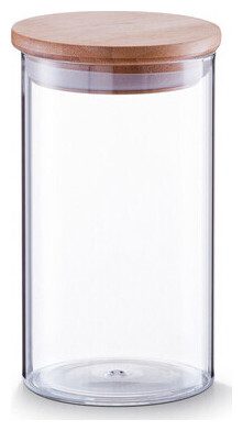 Zeller Vorratsglas mit Bambusdeckel 1000ml