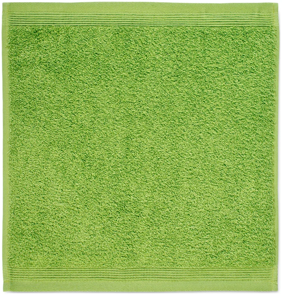 Möve Superwuschel Waschlappen 30 x 30 cm peridot