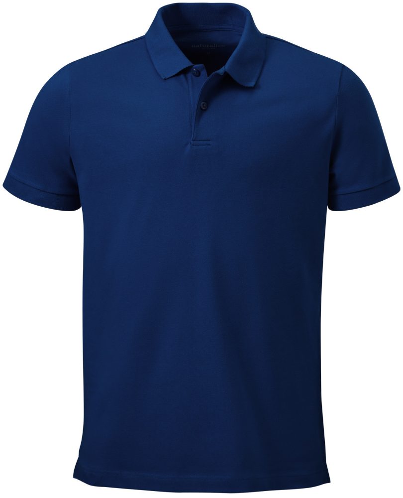 Naturaline Textil Naturaline Herren Poloshirt Kurzarm dunkelblau M
